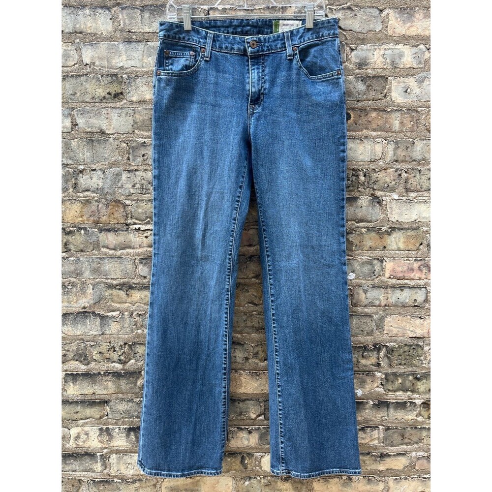 GAP Essential Boot Cut Denim Jeans Blue Size 8L